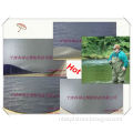 0.55mmSuper Soft pvc tarpaulin / double pvc coating polyester for fishing wader